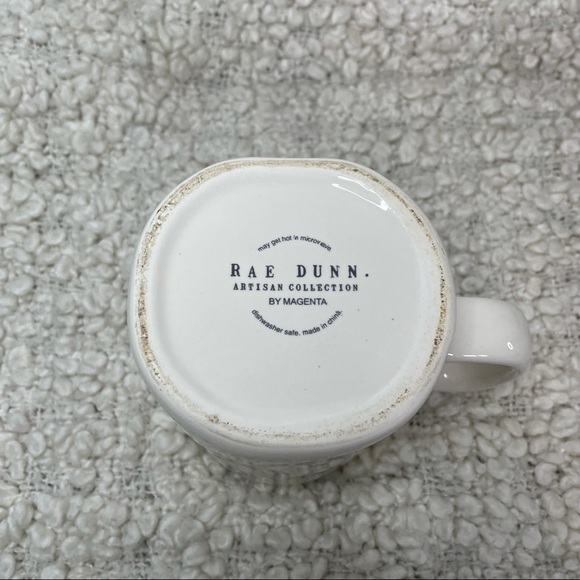 Rae Dunn Wish White & Black Mug - Picture 6 of 6